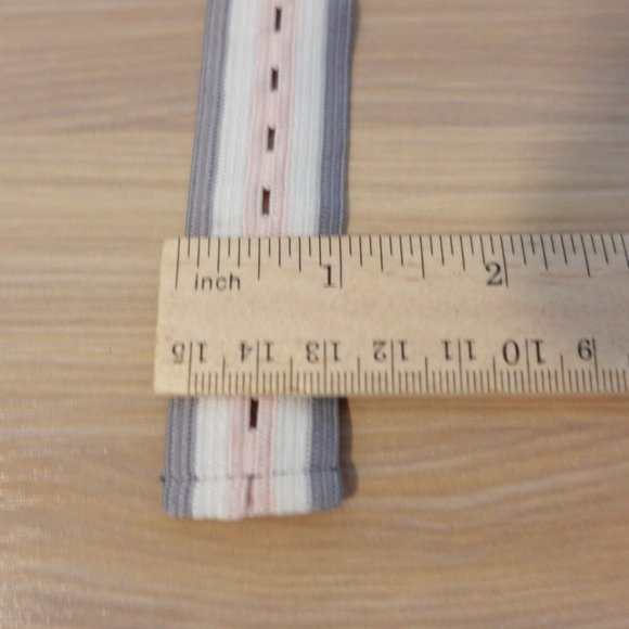 Suspender Boy Pink Gray Button Leather Y Back Classic‎ Formal Stretch Elastic - Picture 7 of 8